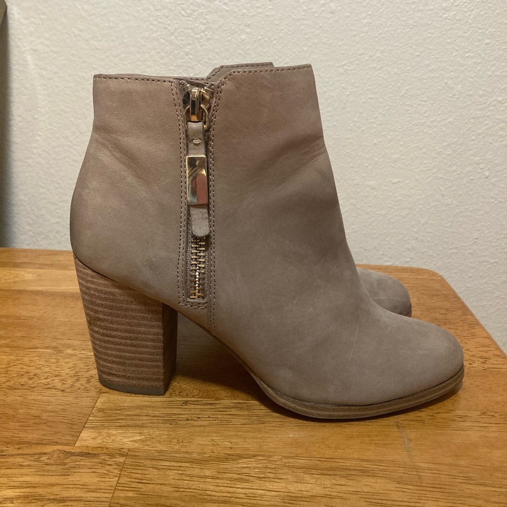 Aldo Mathia Ankle Boots - Beige - Size 8